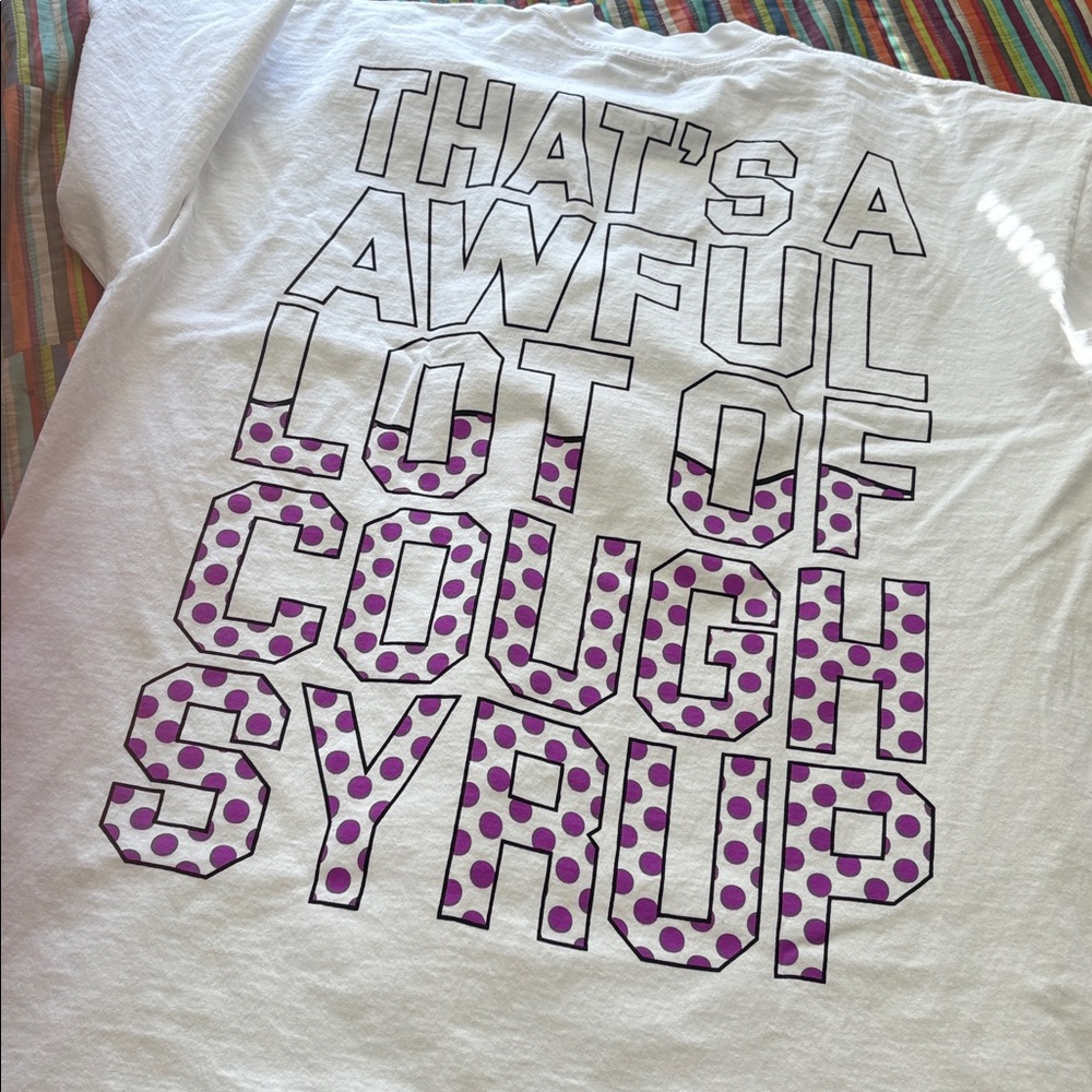 Rare That’s a awful lot of cough syrup sprite double side extra large Tee new